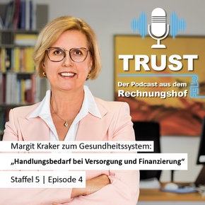 Rechnungshof-Präsidentin Margit Kraker - Copyright: Foto: Achim Bieniek