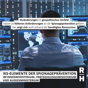 Mehr Ressourcen für Spionageprävetnion nötig - Copyright: Foto: iStock/gorodenkoff