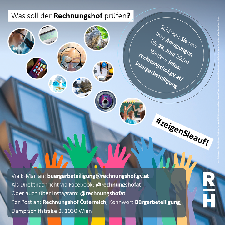 #zeigenSieauf Kampagne Sujet - Copyright: 