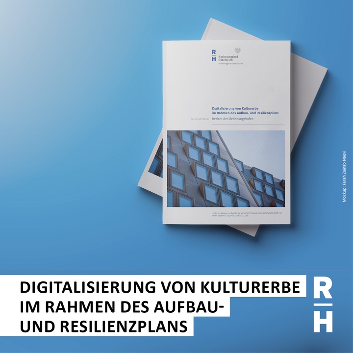 Mockup: Farah Zainab Naqvi Bericht des Rechnungshofes - Copyright: Mockup: Farah Zainab Naqvi