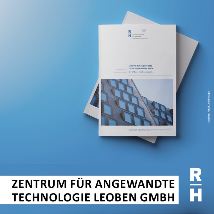 Mockup: Farah Zainab Naqvi Bericht des Rechnungshofes - Copyright: Mockup: Farah Zainab Naqvi