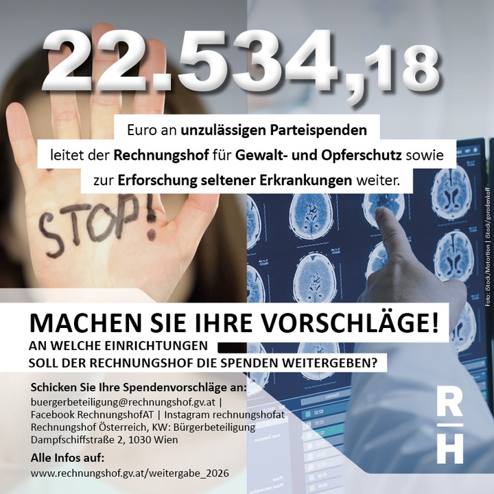 Wer soll Geld aus unzulässigen Parteispenden erhalten? - Copyright: iStock/Motortion | iStock/gorodenkoff