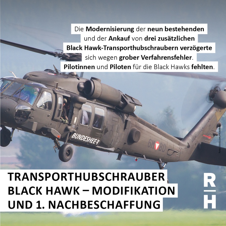 Transporthubschrauber Black Hawk - Copyright: Foto: iStock/Photofex-AT